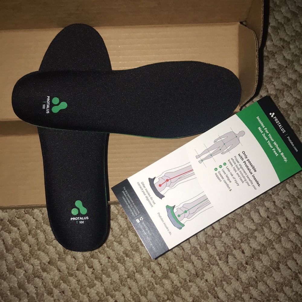Protalus. Shoe/Sneaker Insoles. 
Size 9.5. Woman’s